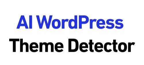 AI WordPress Theme Detector - 1