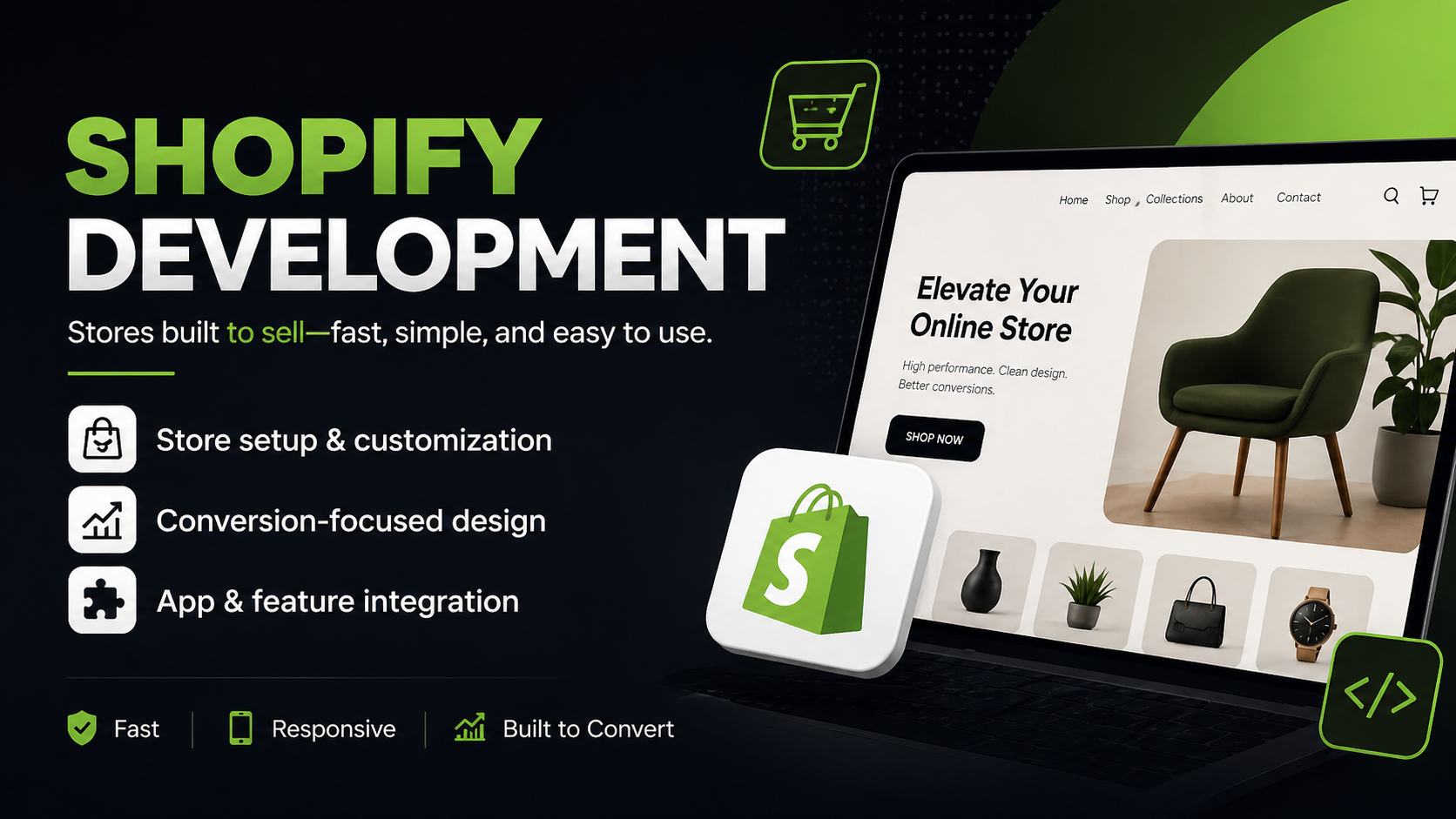 shopify store development